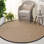 NATURAL FIBER 111 – NATURAL / BLACK