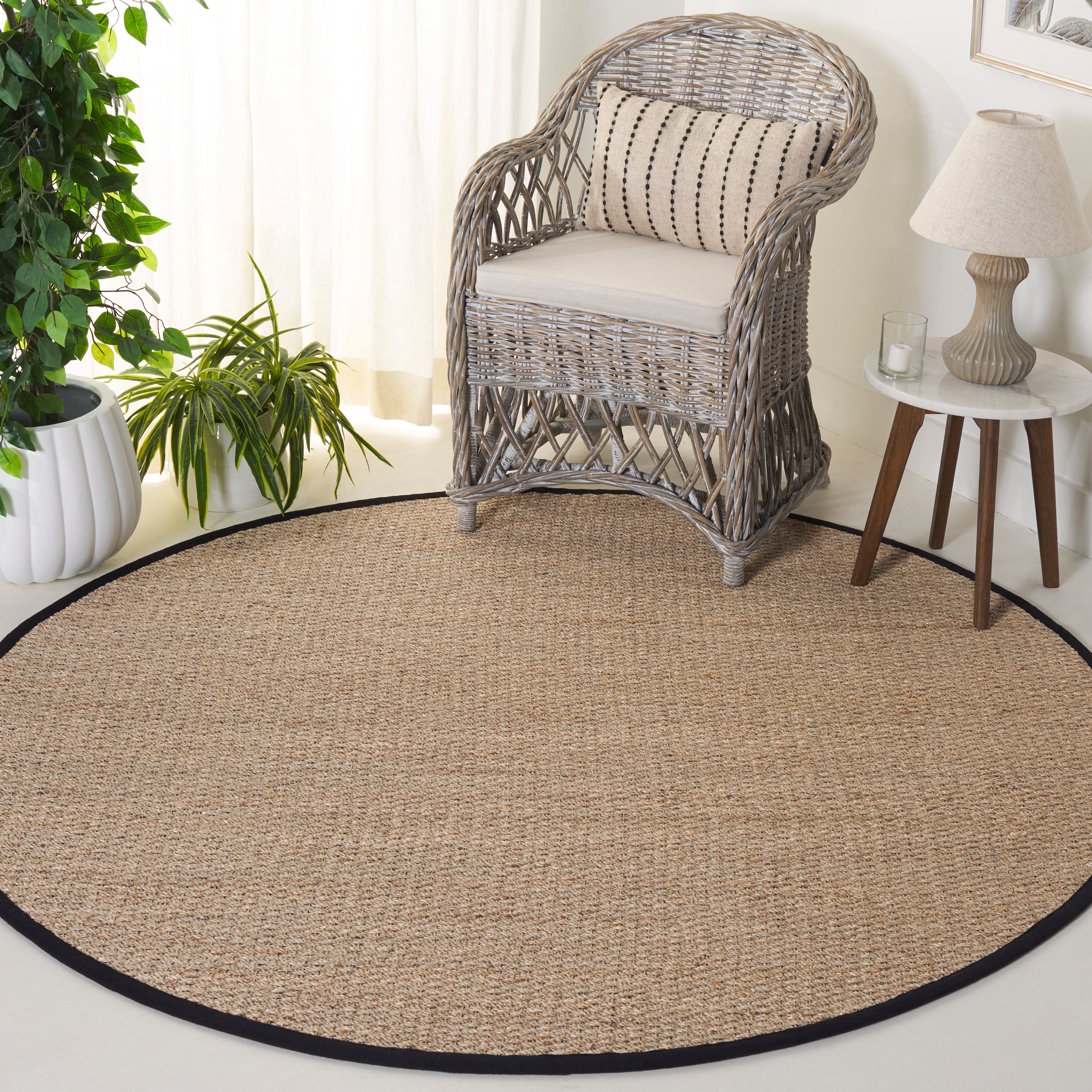 NATURAL FIBER 111 – NATURAL / BLACK