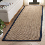 NATURAL FIBER 111 – NATURAL / NAVY BLUE