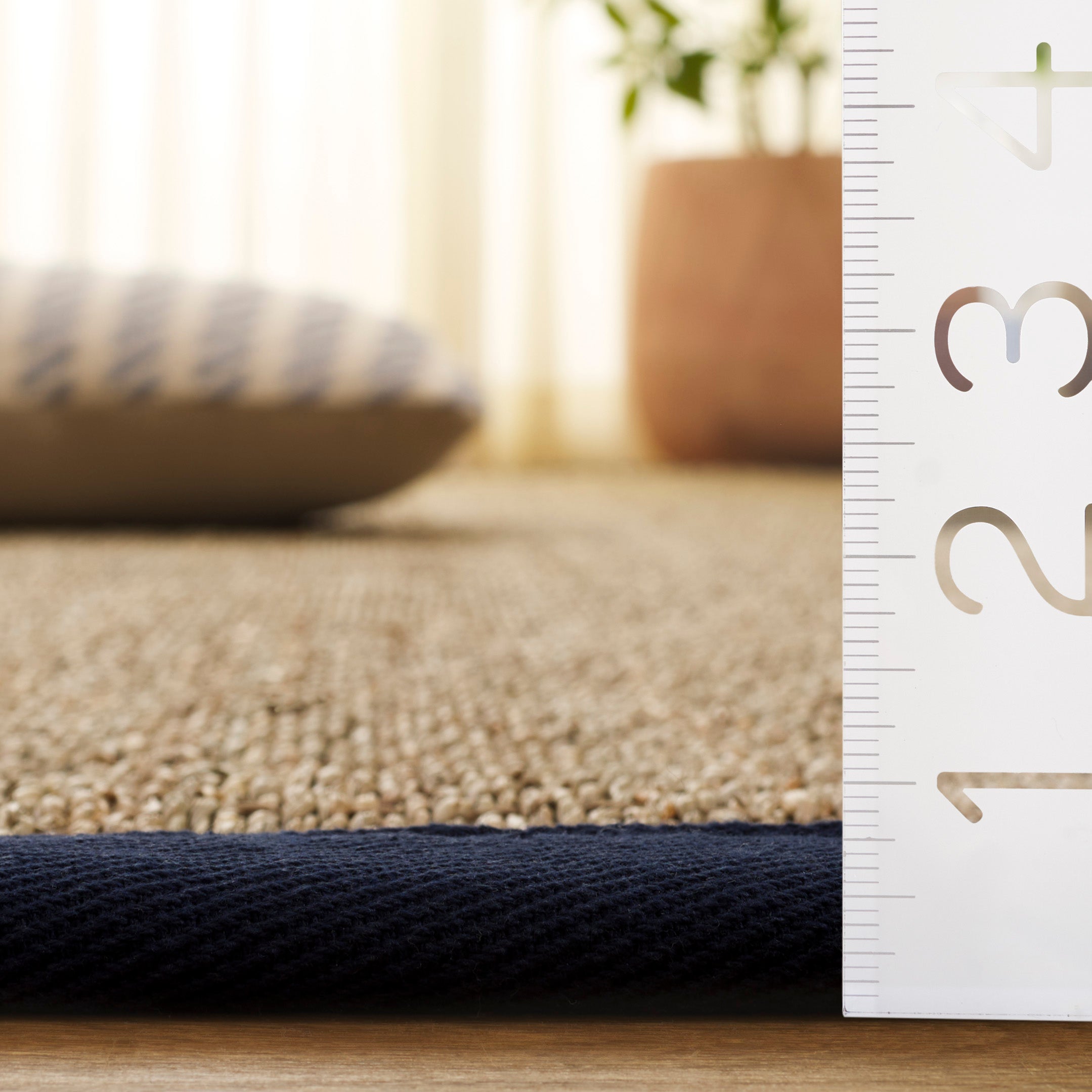NATURAL FIBER 111 – NATURAL / NAVY BLUE