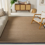 NATURAL FIBER 111 – NATURAL / NAVY BLUE