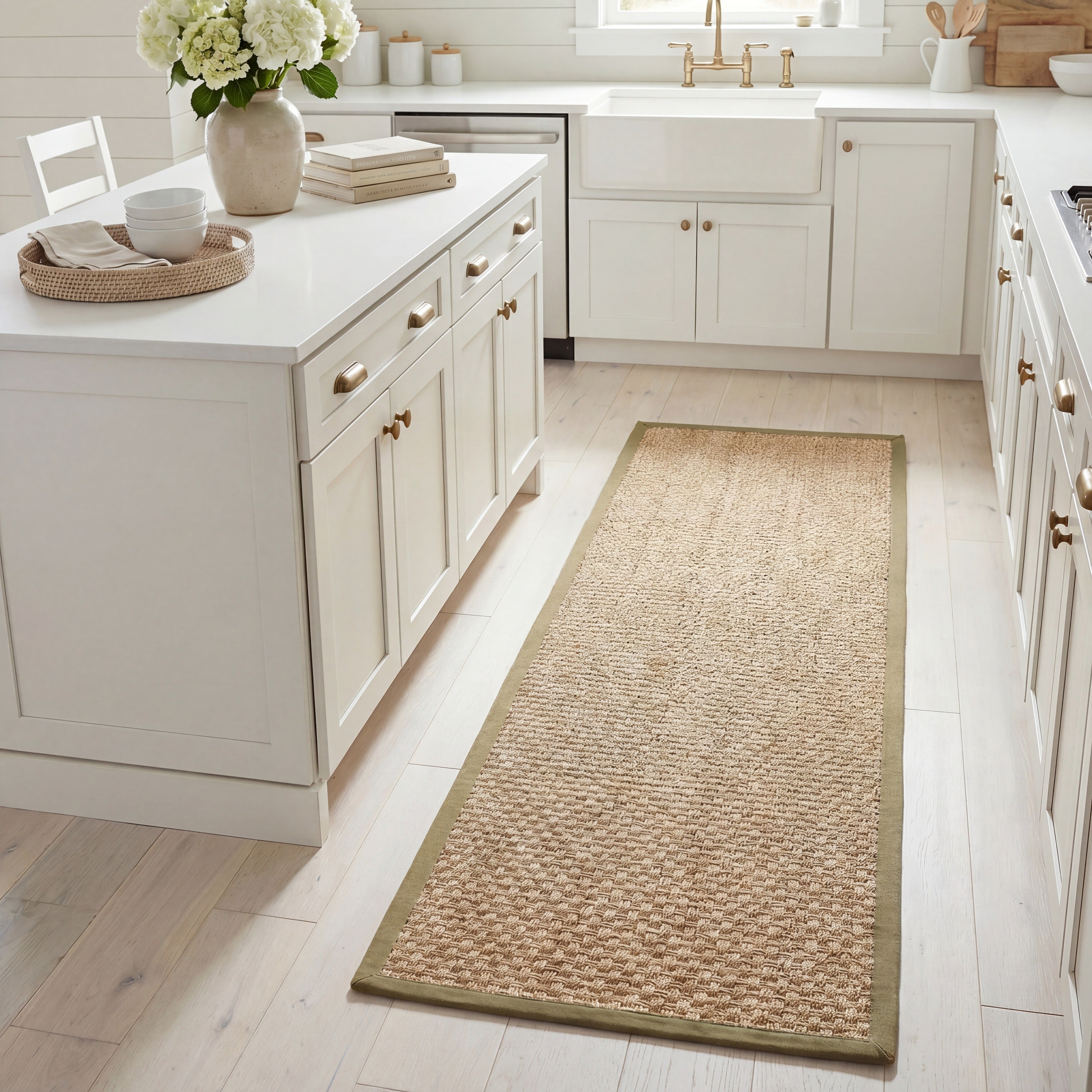 NATURAL FIBER 111 – NATURAL / OLIVE