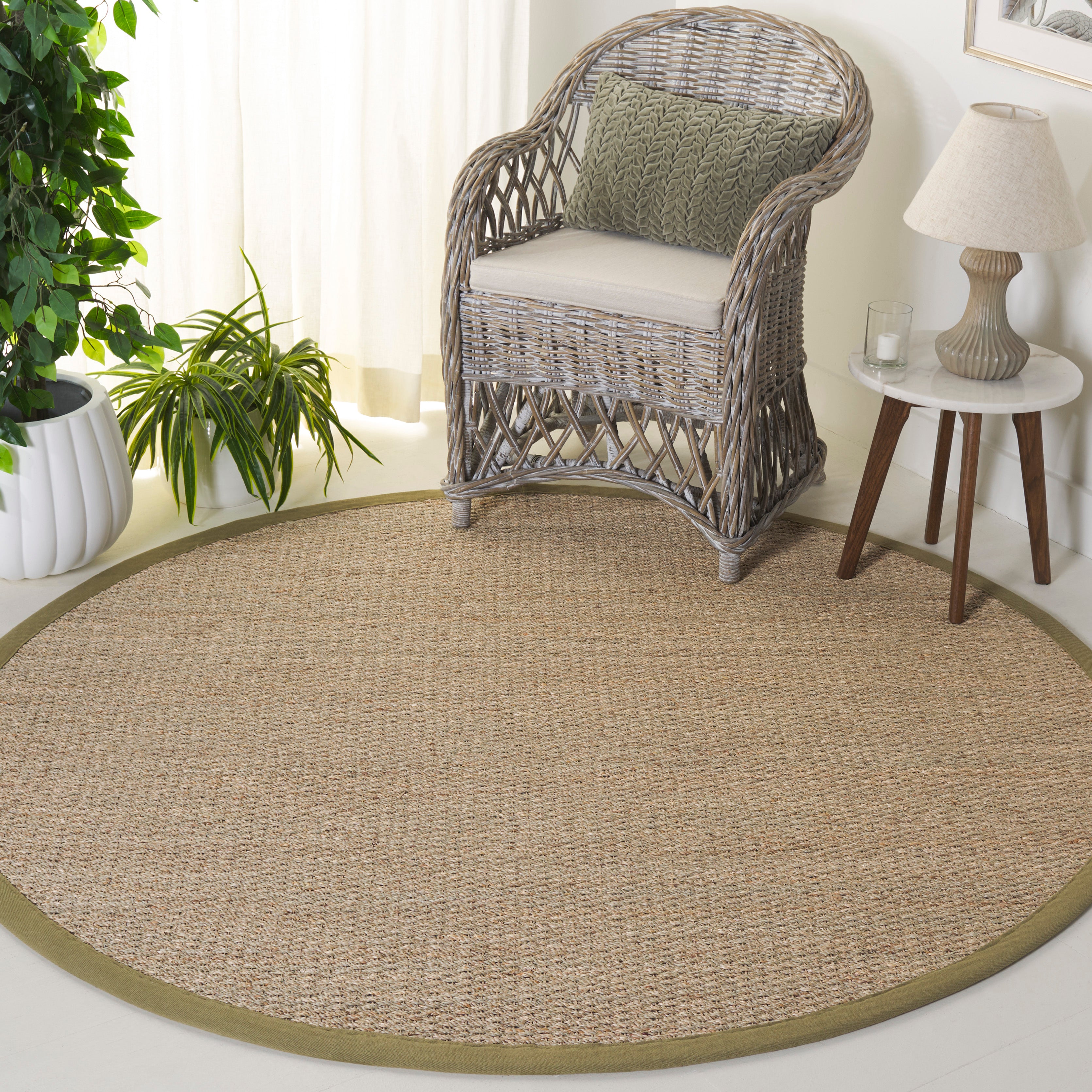 NATURAL FIBER 111 – NATURAL / OLIVE