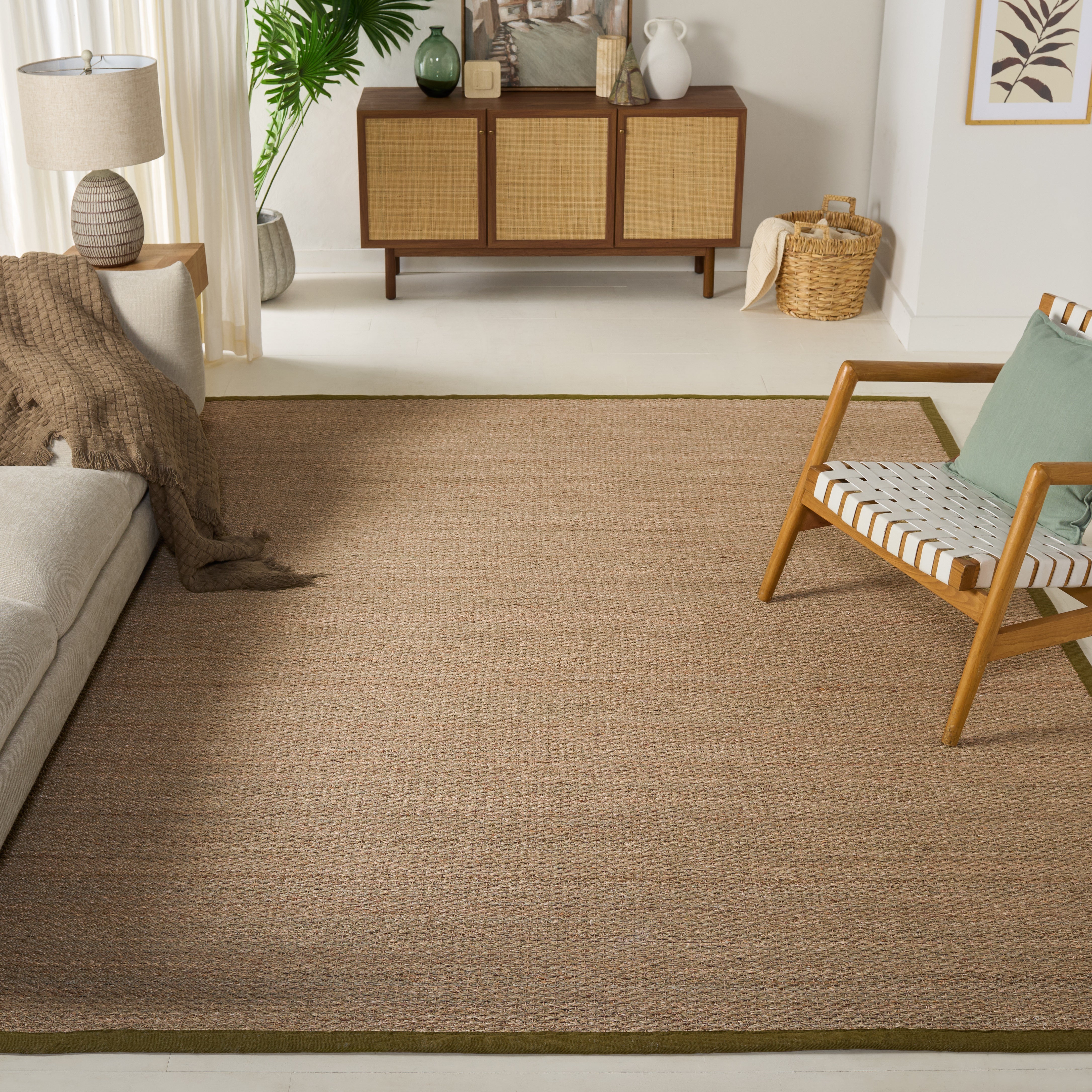 NATURAL FIBER 111 – NATURAL / OLIVE