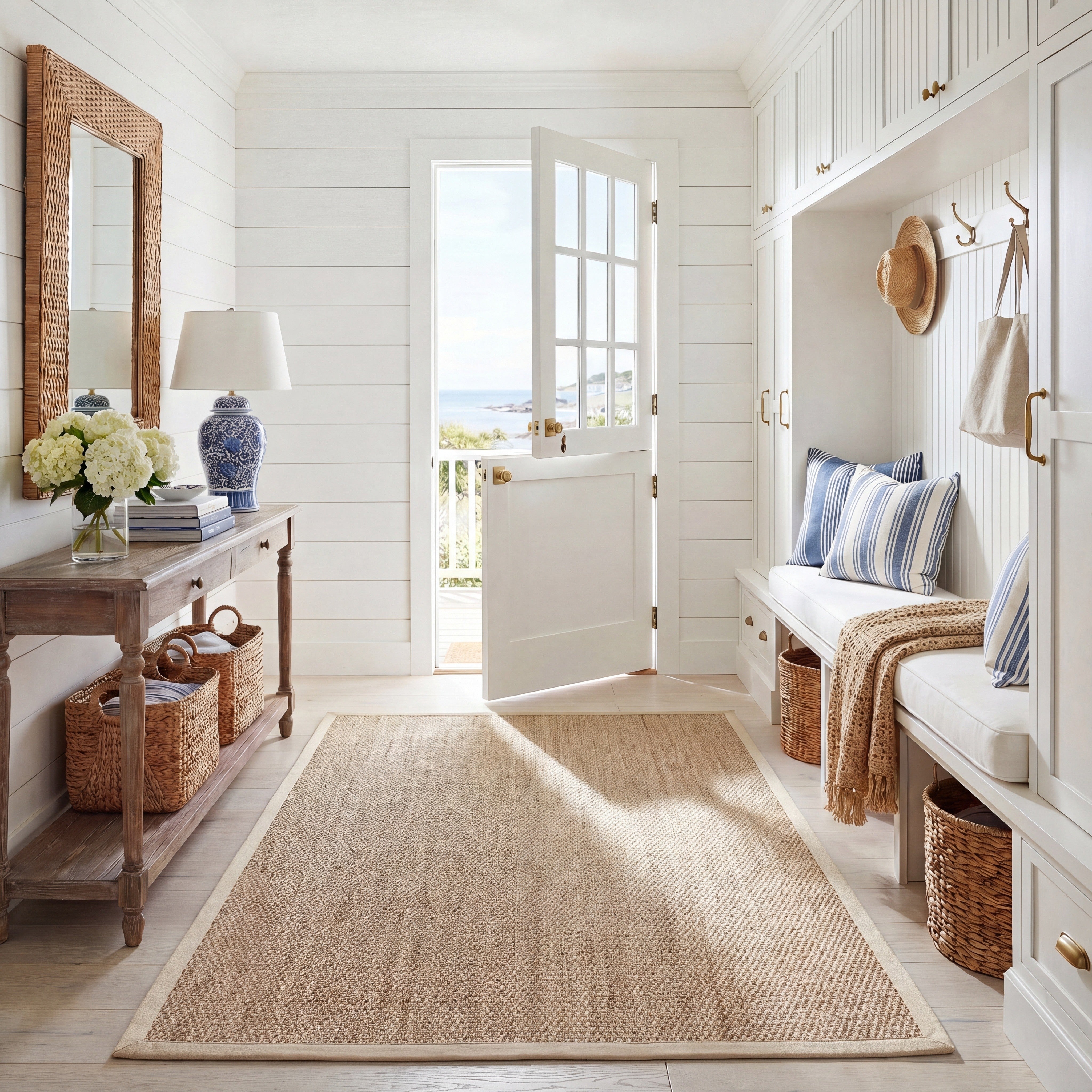 NATURAL FIBER 111 – NATURAL / IVORY