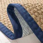 Natural / Navy Blue