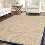 Natural / Navy Blue