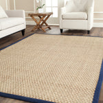 Natural / Navy Blue