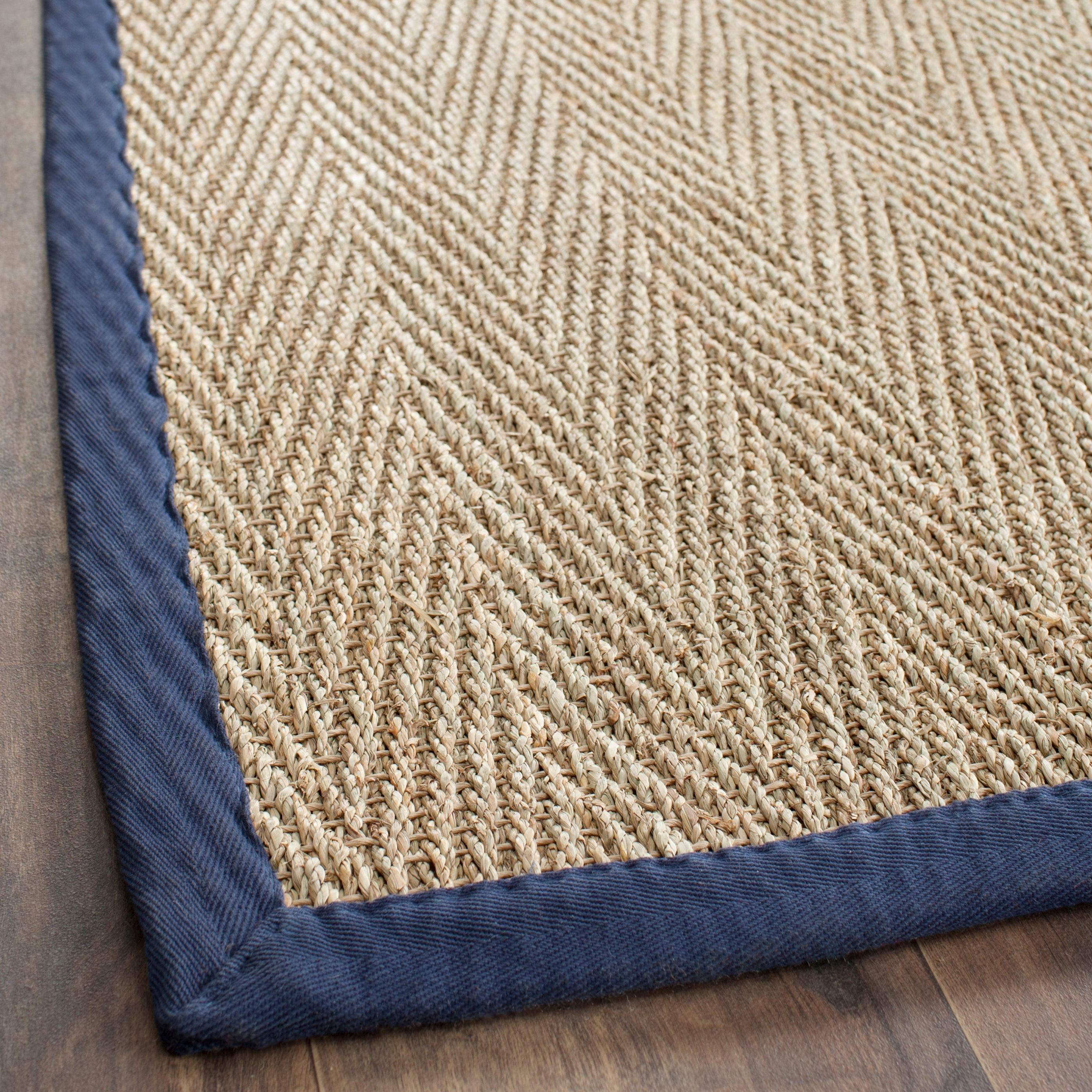 NATURAL / NAVY BLUE