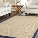 NATURAL / NAVY BLUE