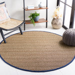 NATURAL / NAVY BLUE