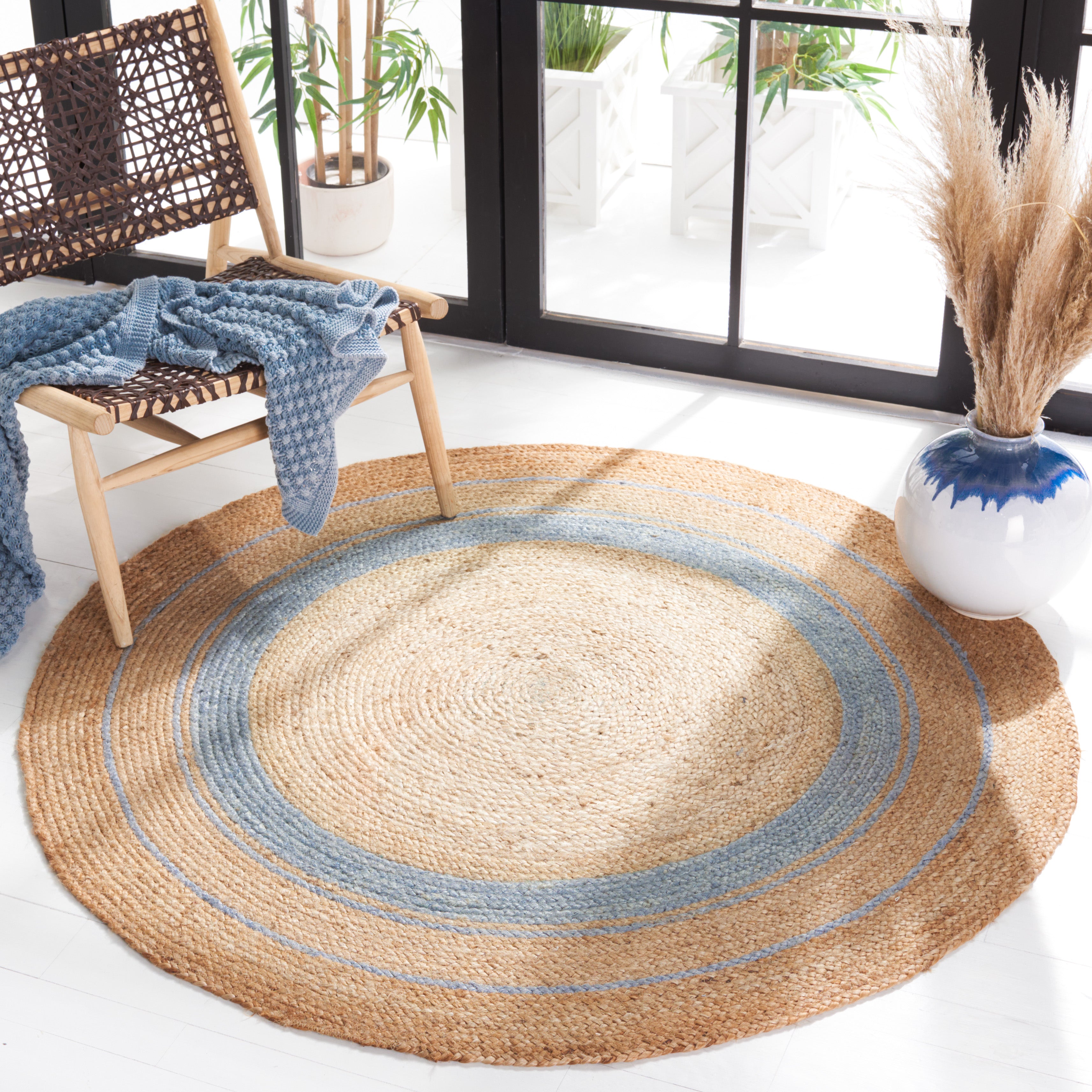 NATURAL FIBER 120 – SILVER / NATURAL