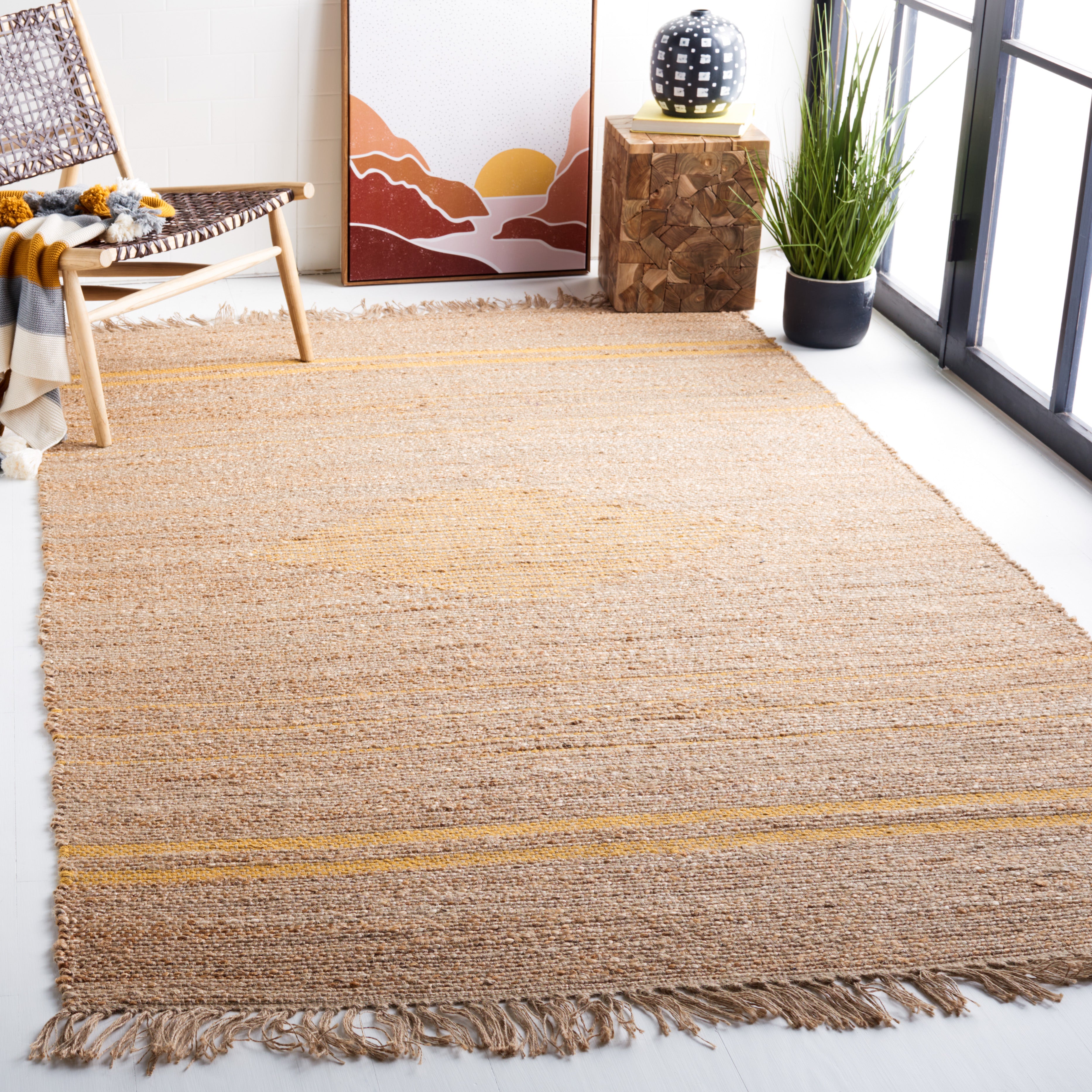 NATURAL FIBER 121 – GOLD / NATURAL