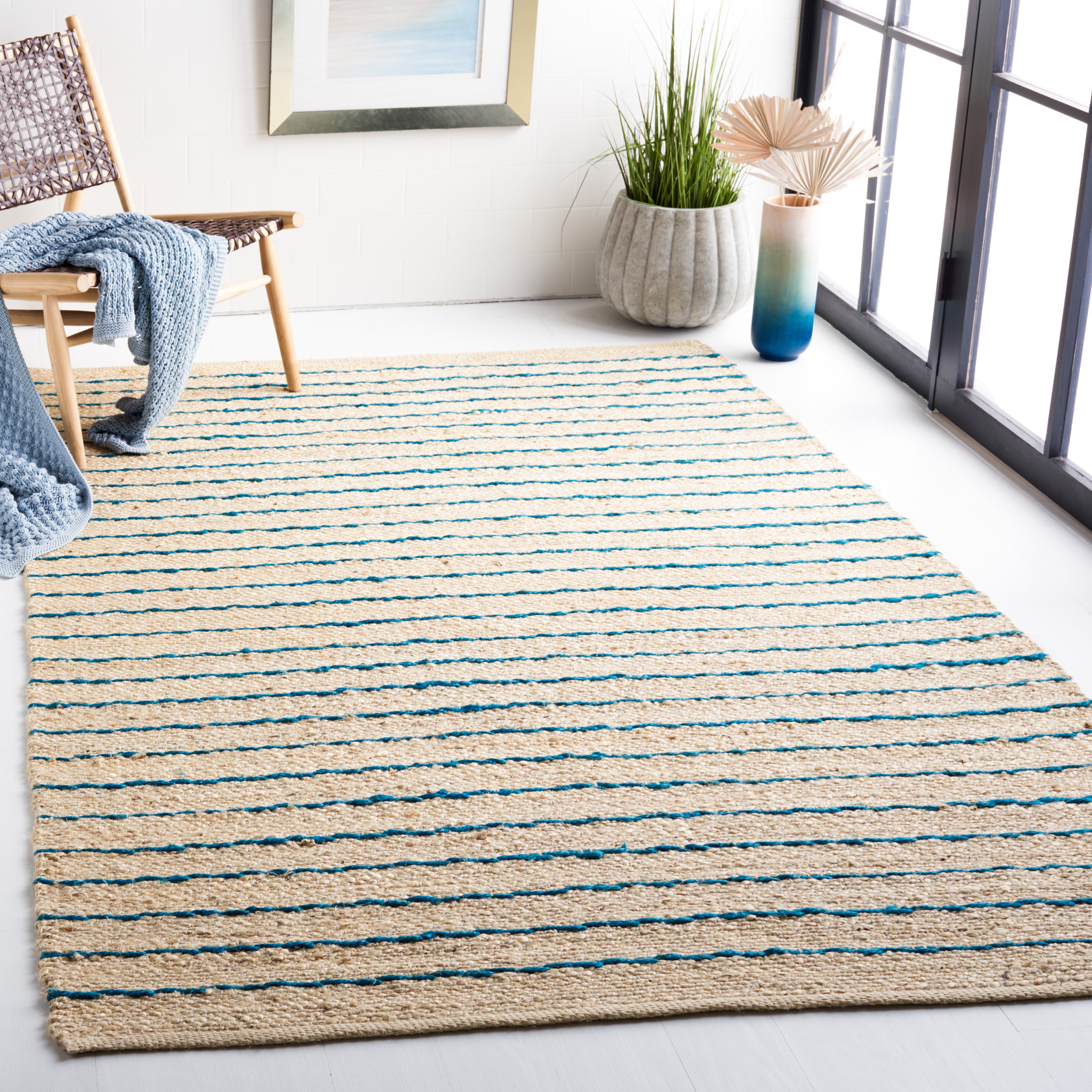 NATURAL FIBER 122 – BLUE / NATURAL