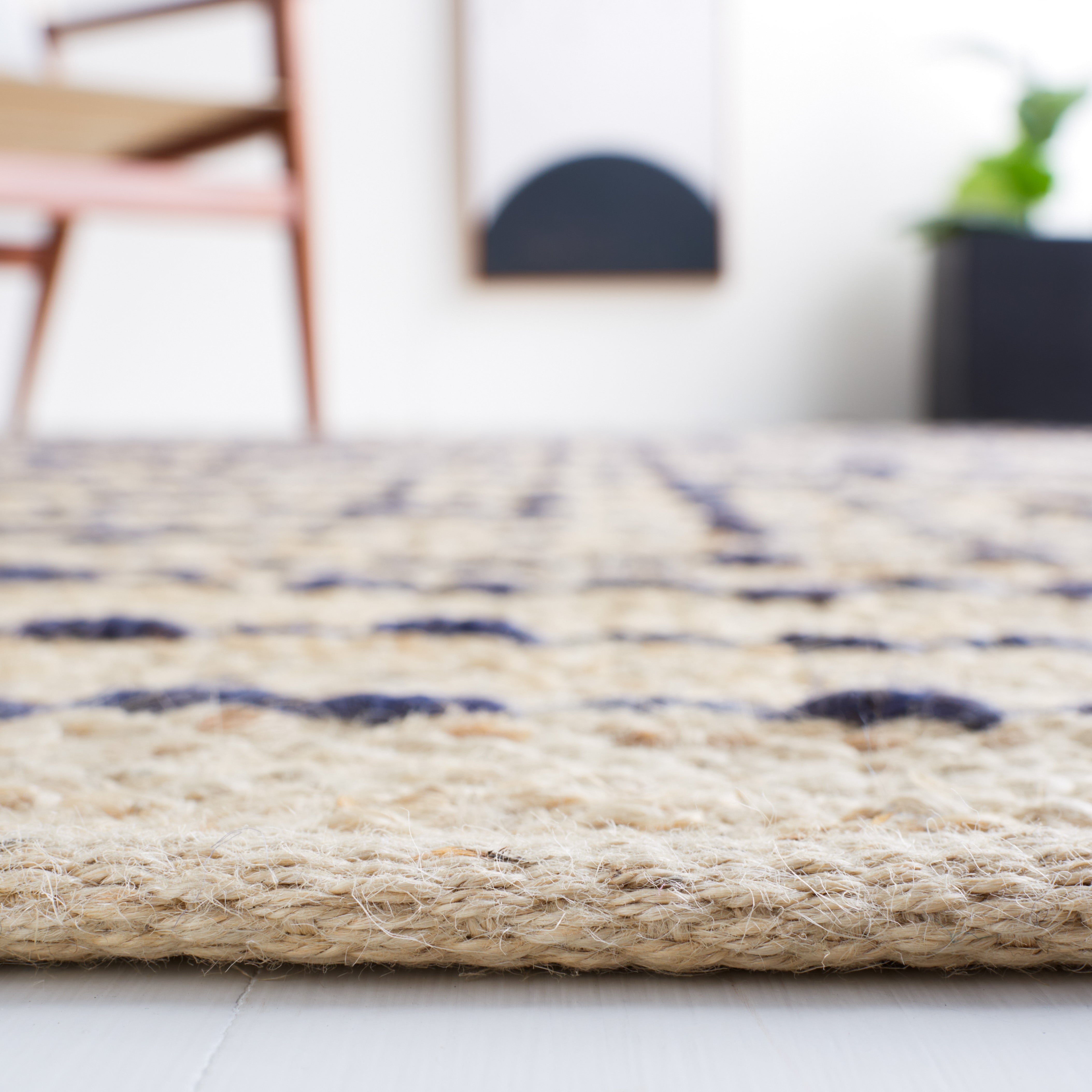 NATURAL FIBER 122 – NATURAL / PURPLE