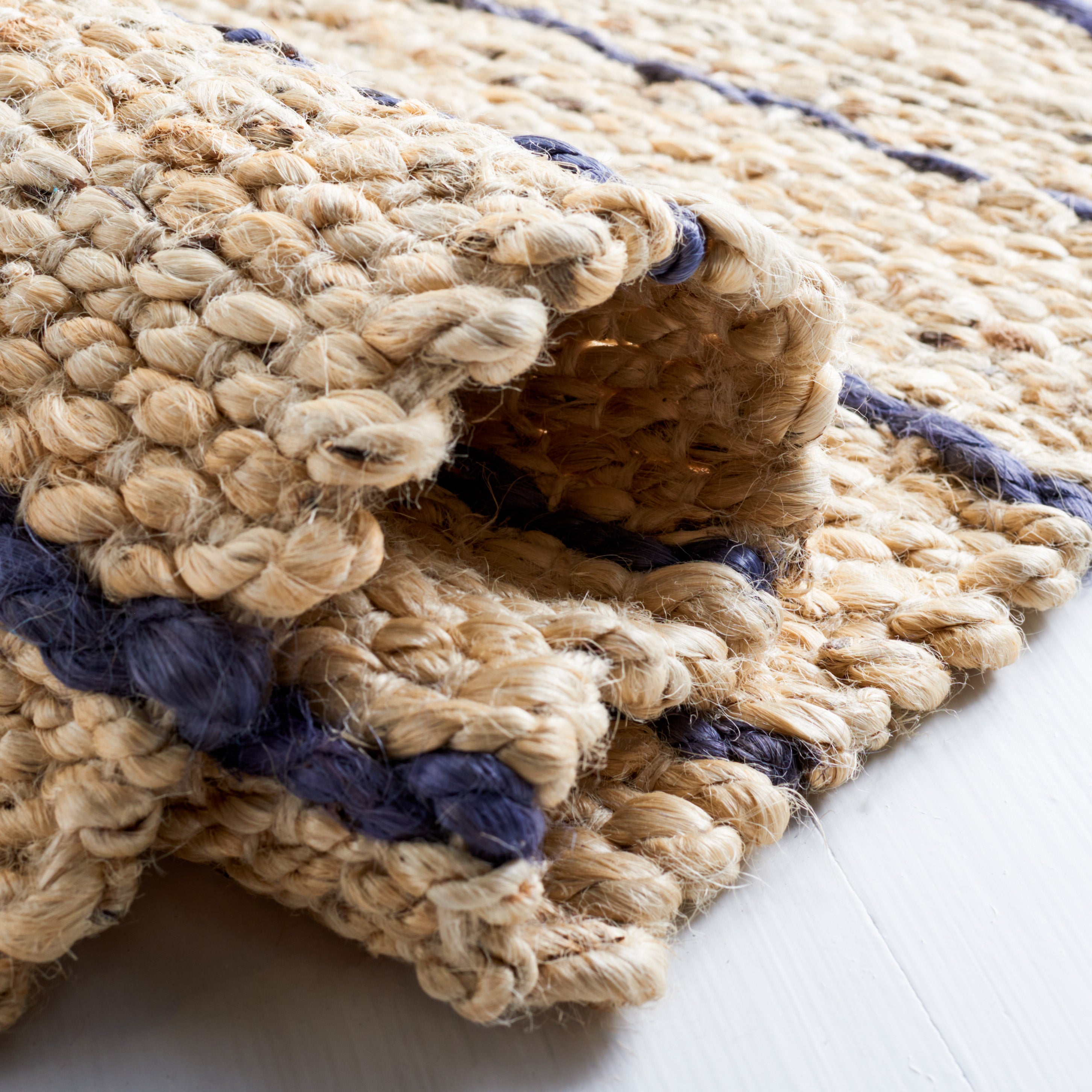 NATURAL FIBER 122 – NATURAL / PURPLE