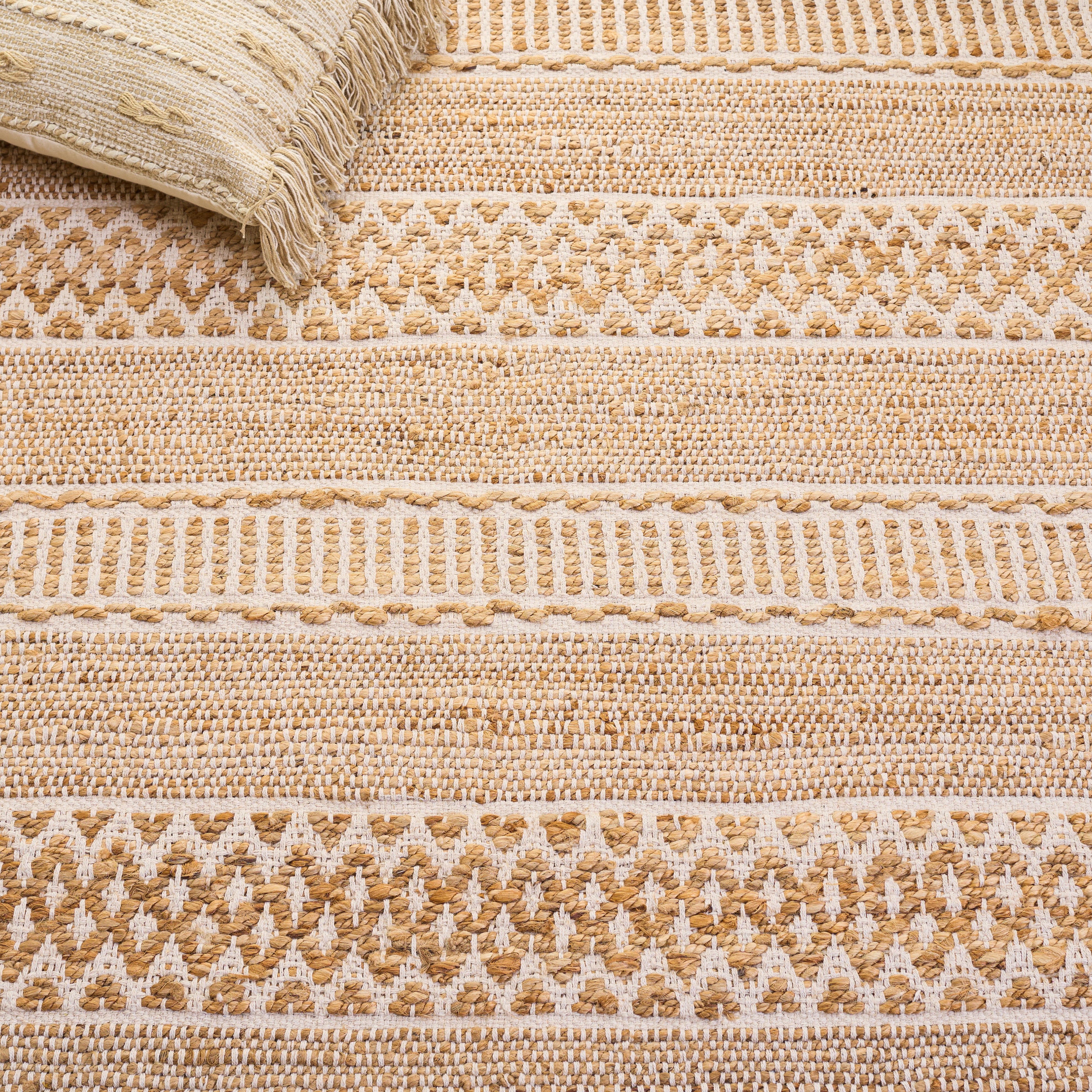 NATURAL FIBER 123 – NATURAL / IVORY