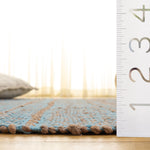 NATURAL FIBER 123 – NATURAL / AQUA