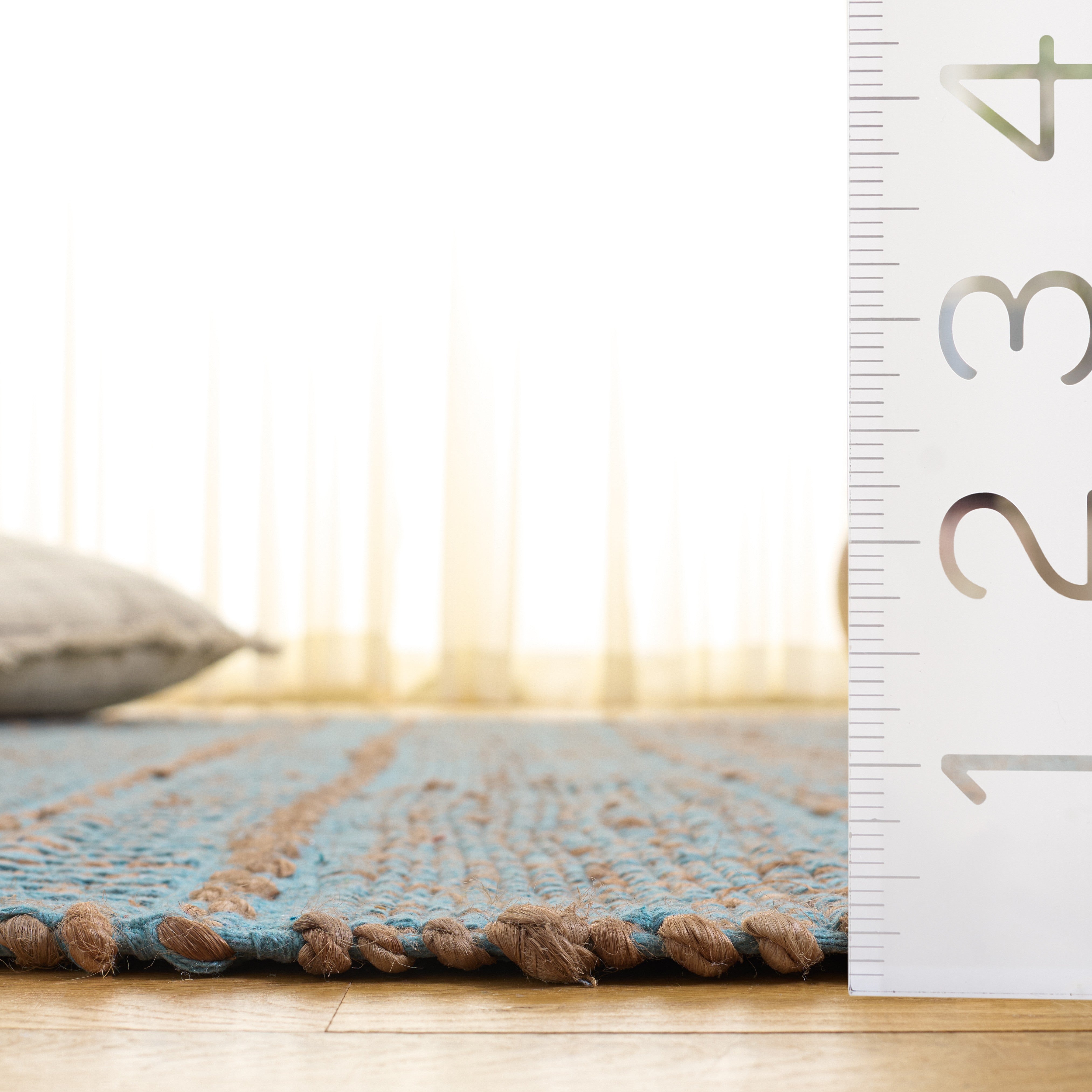 NATURAL FIBER 123 – NATURAL / AQUA