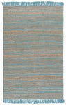 NATURAL FIBER 123 – NATURAL / AQUA