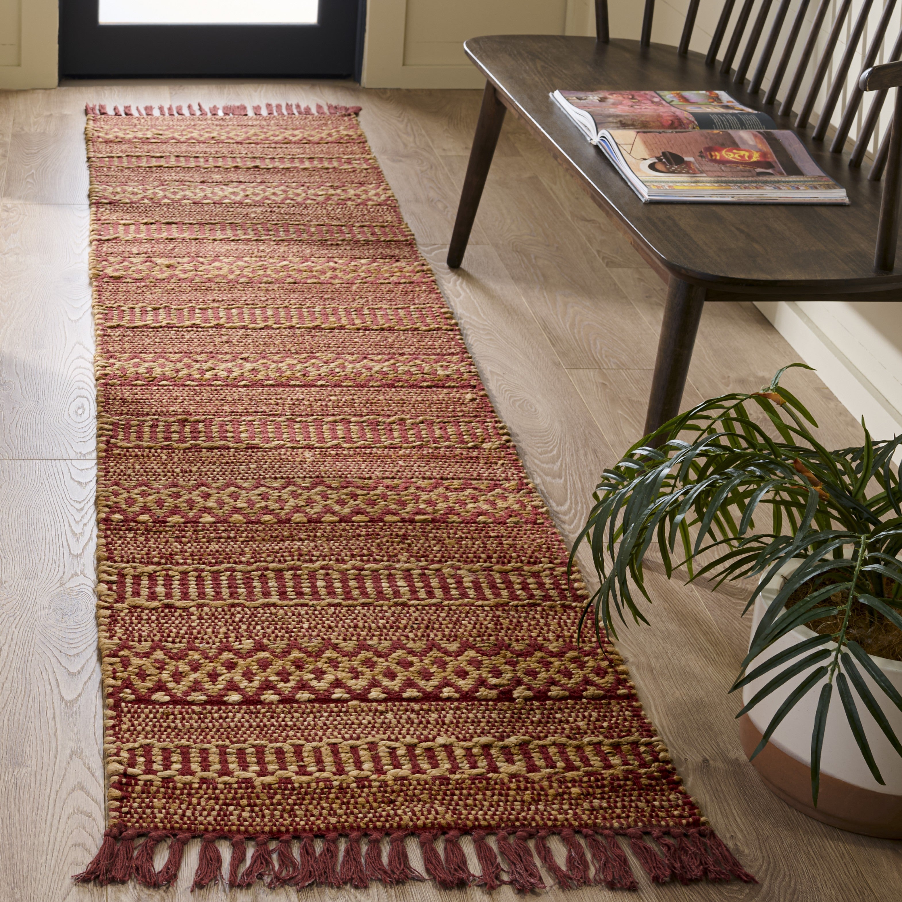 NATURAL FIBER 123 – NATURAL / RUST