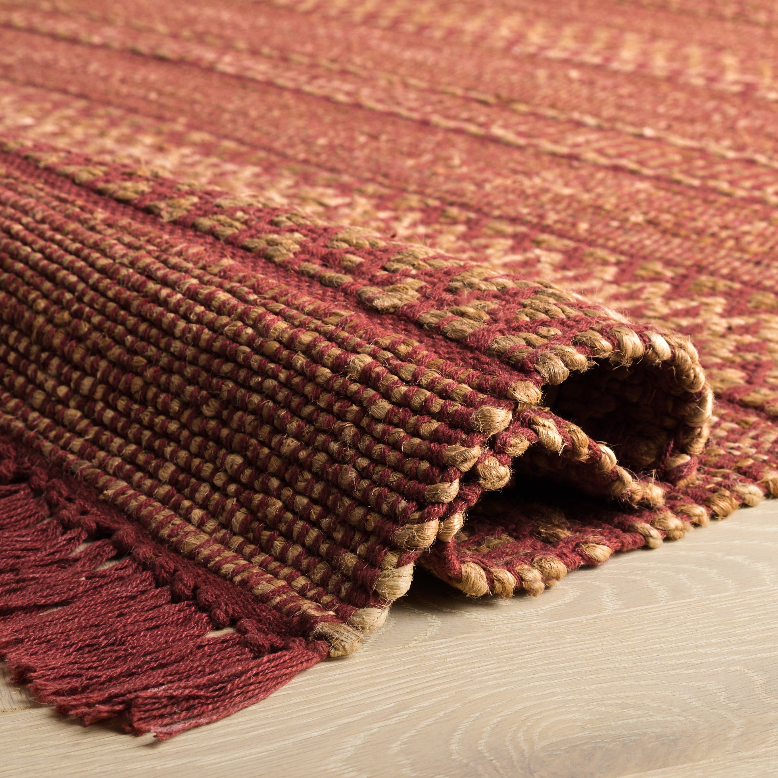 NATURAL FIBER 123 – NATURAL / RUST