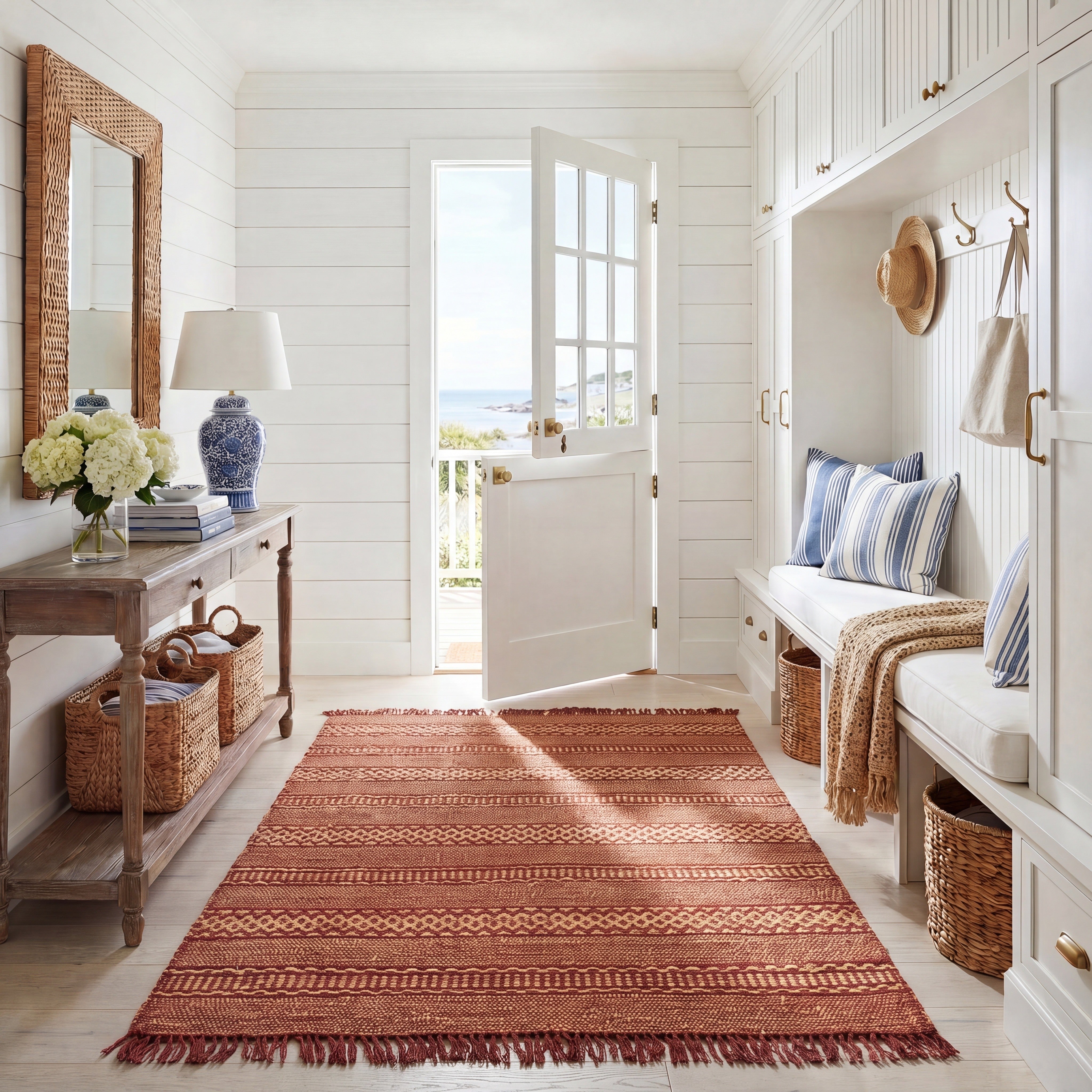 NATURAL FIBER 123 – NATURAL / RUST
