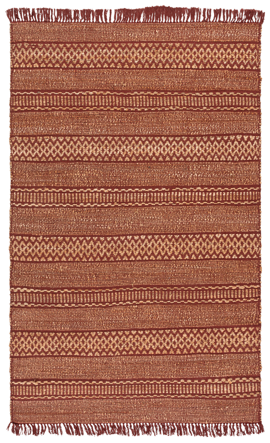 NATURAL FIBER 123 – NATURAL / RUST