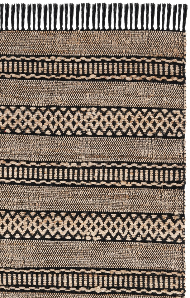 NATURAL FIBER 123 – NATURAL / BLACK