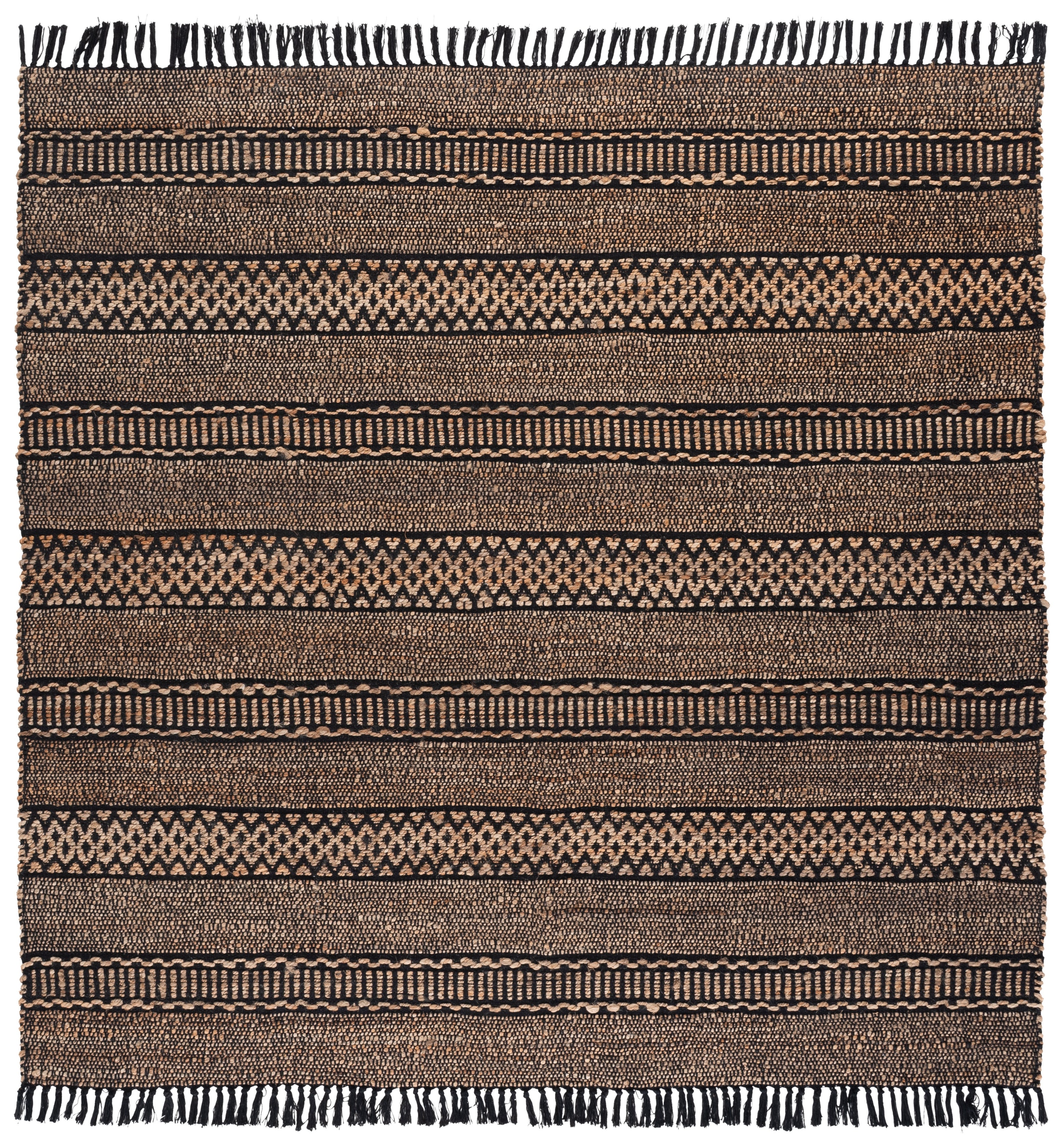 NATURAL FIBER 123 – NATURAL / BLACK