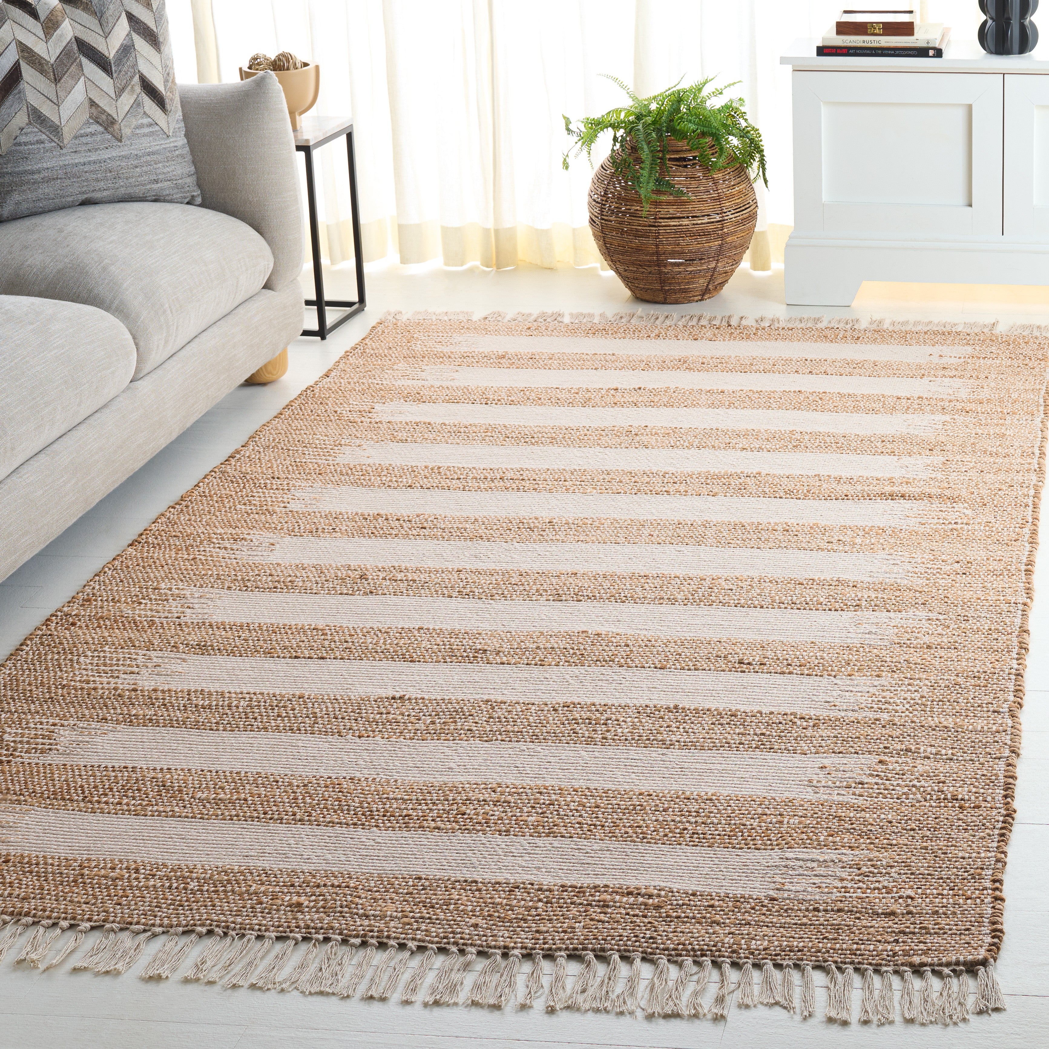 NATURAL FIBER 124 – NATURAL / IVORY