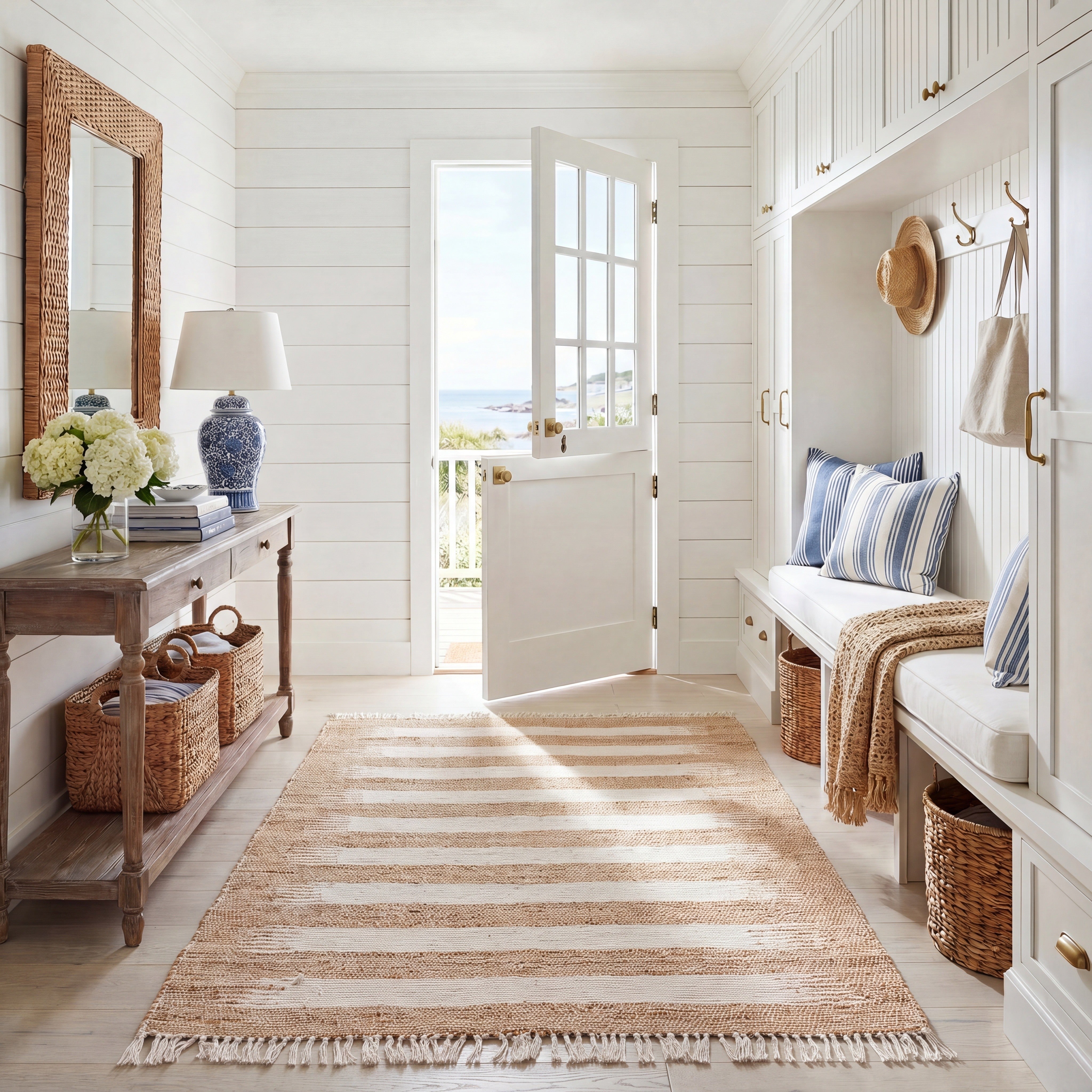 NATURAL FIBER 124 – NATURAL / IVORY