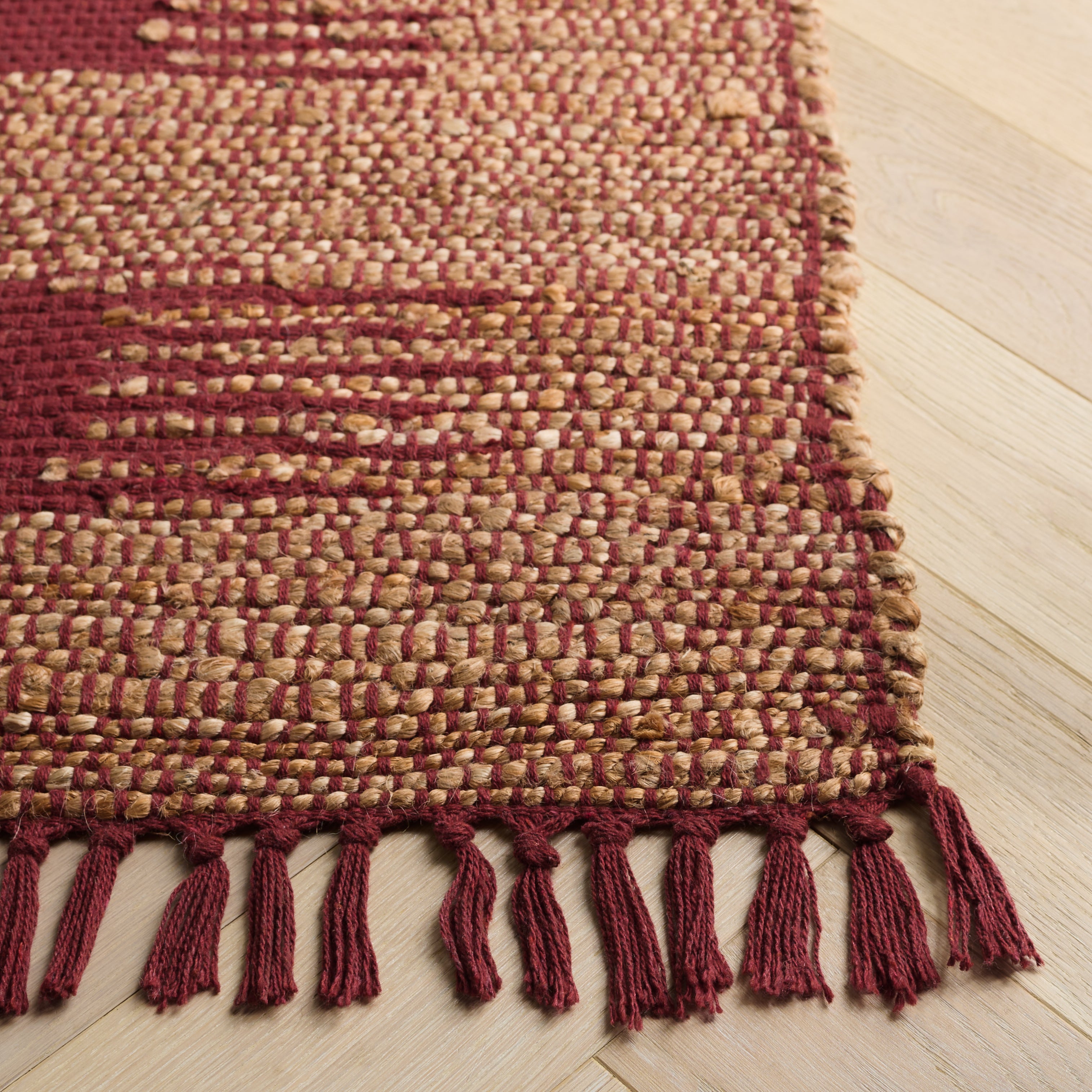 NATURAL FIBER 124 – NATURAL / RUST