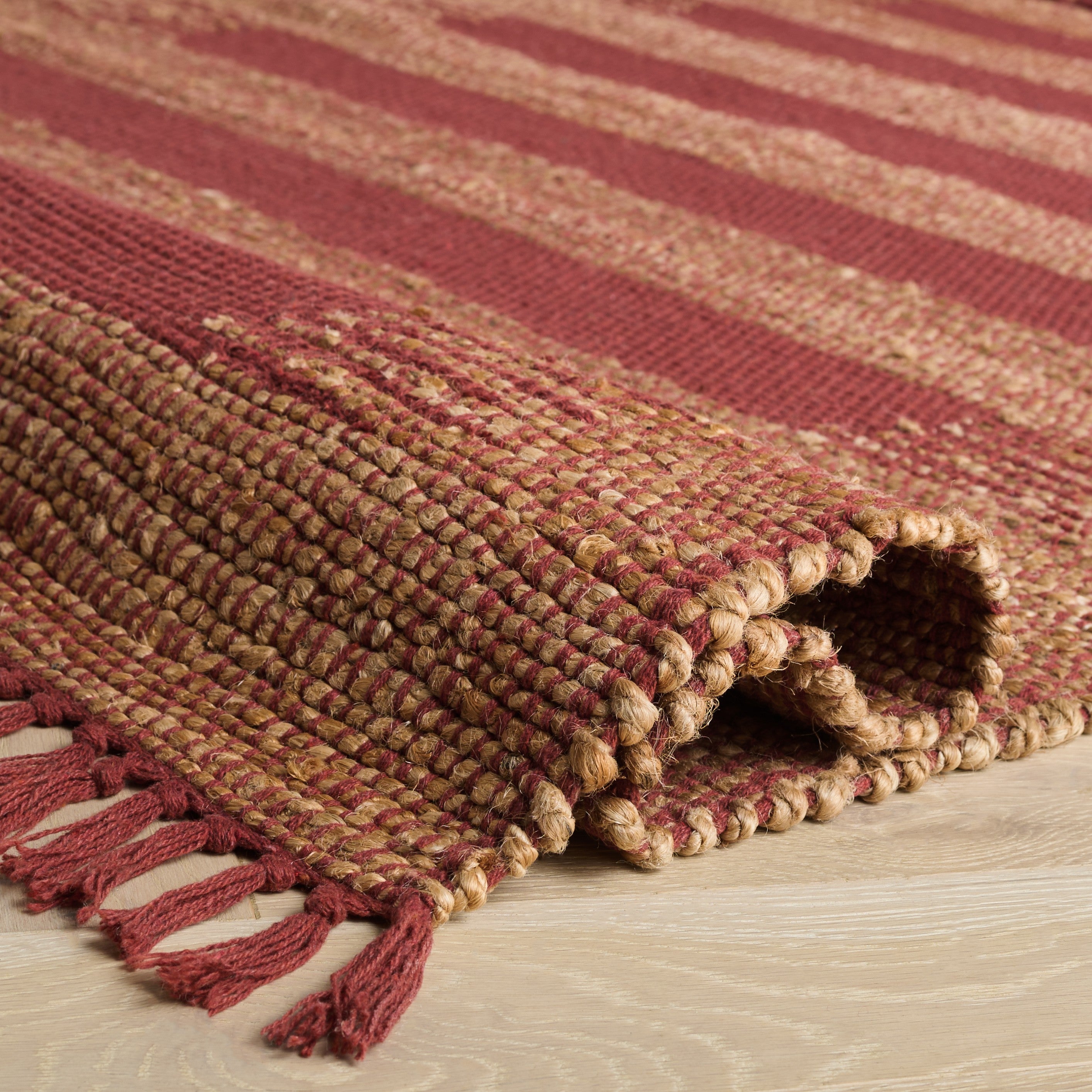 NATURAL FIBER 124 – NATURAL / RUST