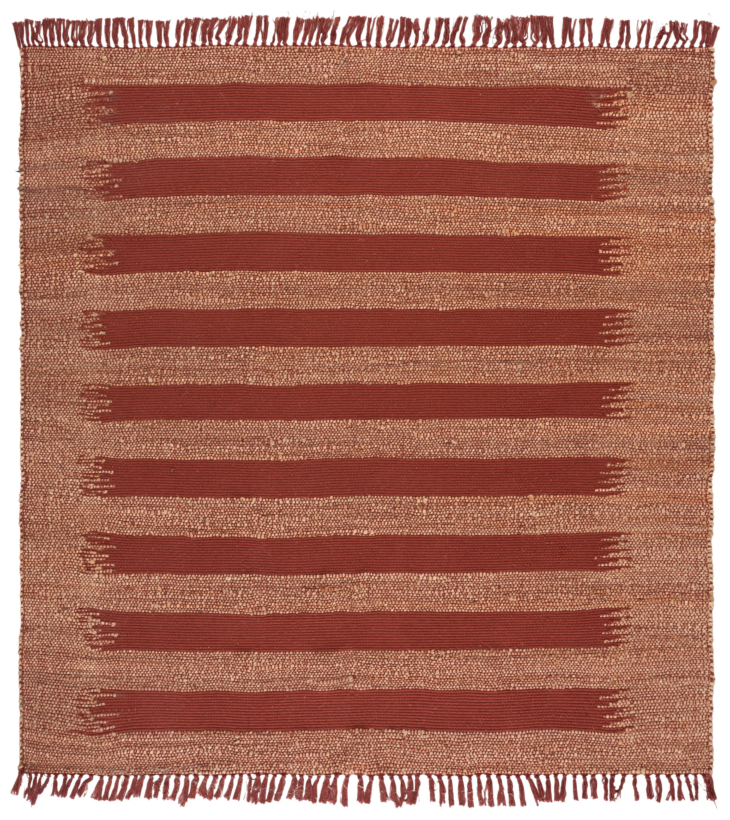 NATURAL FIBER 124 – NATURAL / RUST