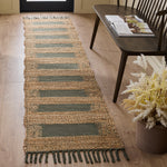 NATURAL FIBER 124 – NATURAL / GREEN