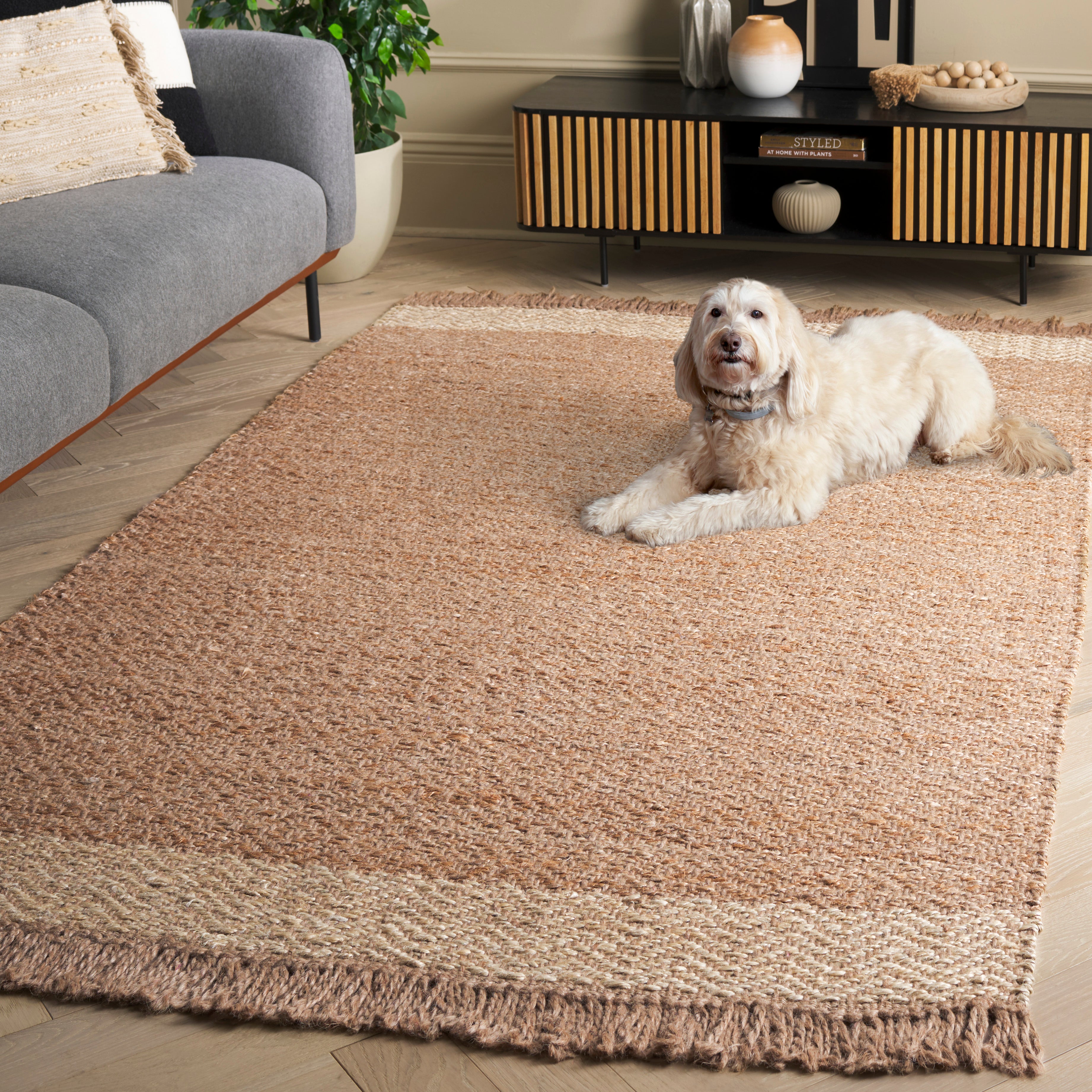 NATURAL FIBER 125 – NATURAL / IVORY