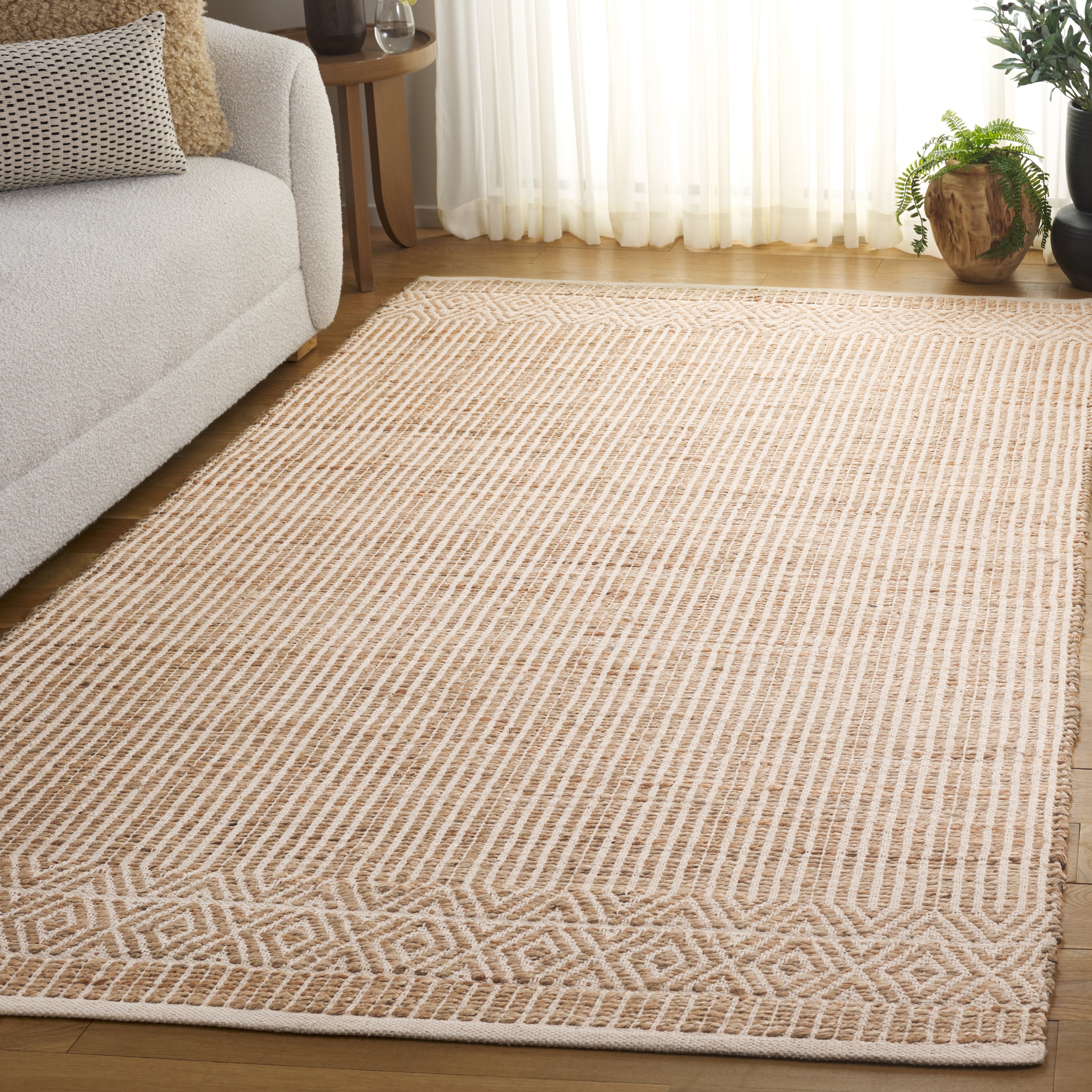 NATURAL FIBER 126 – NATURAL / IVORY