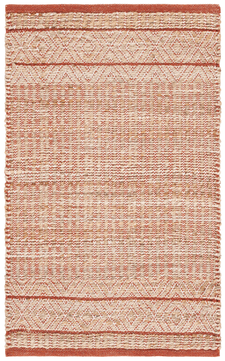 NATURAL FIBER 126 – NATURAL / RUST