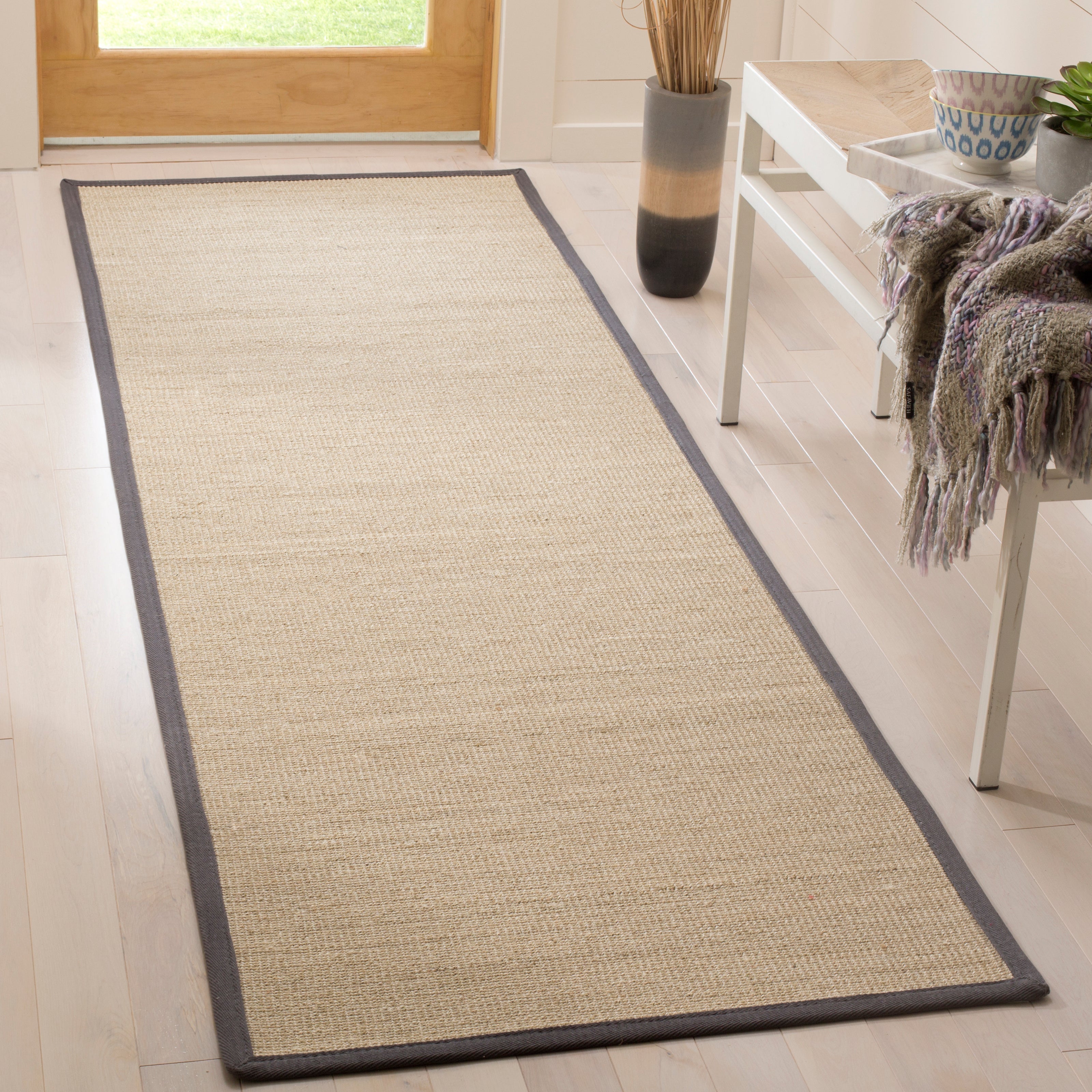 NATURAL FIBER 131 NATURAL / DARK GREY