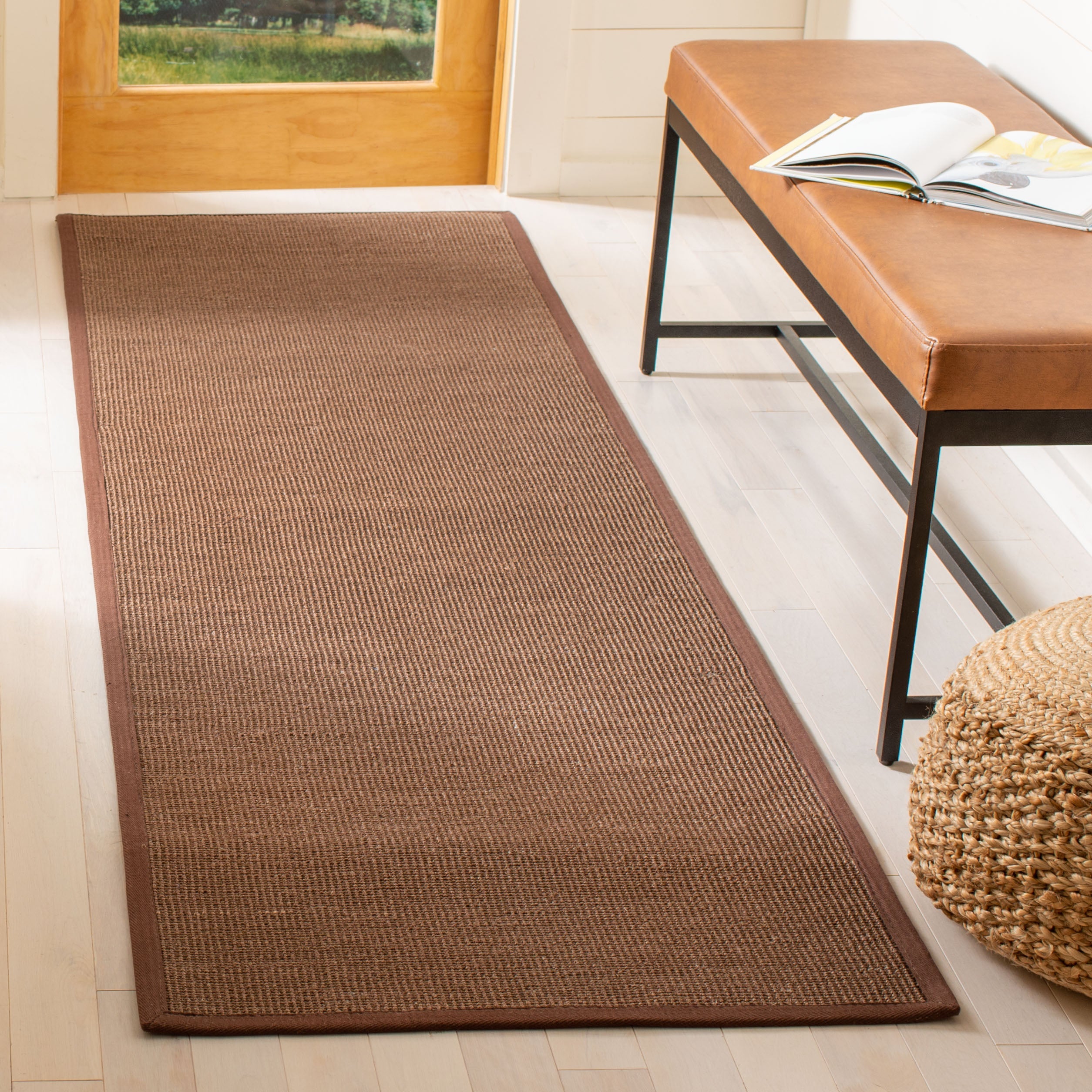 NATURAL FIBER 131 BROWN / BROWN