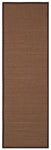 NATURAL FIBER 131 BROWN / BROWN