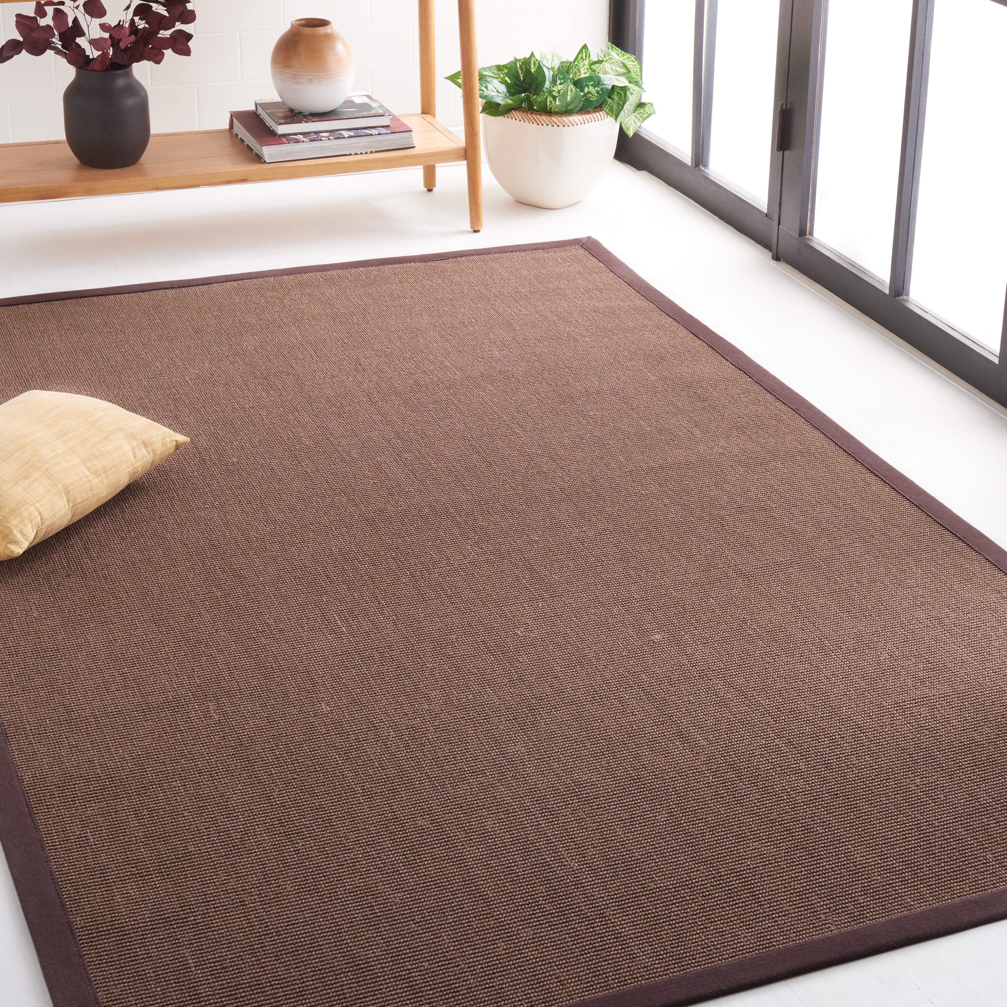NATURAL FIBER 131 BROWN / BROWN