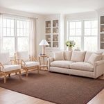 NATURAL FIBER 131 BROWN / BROWN