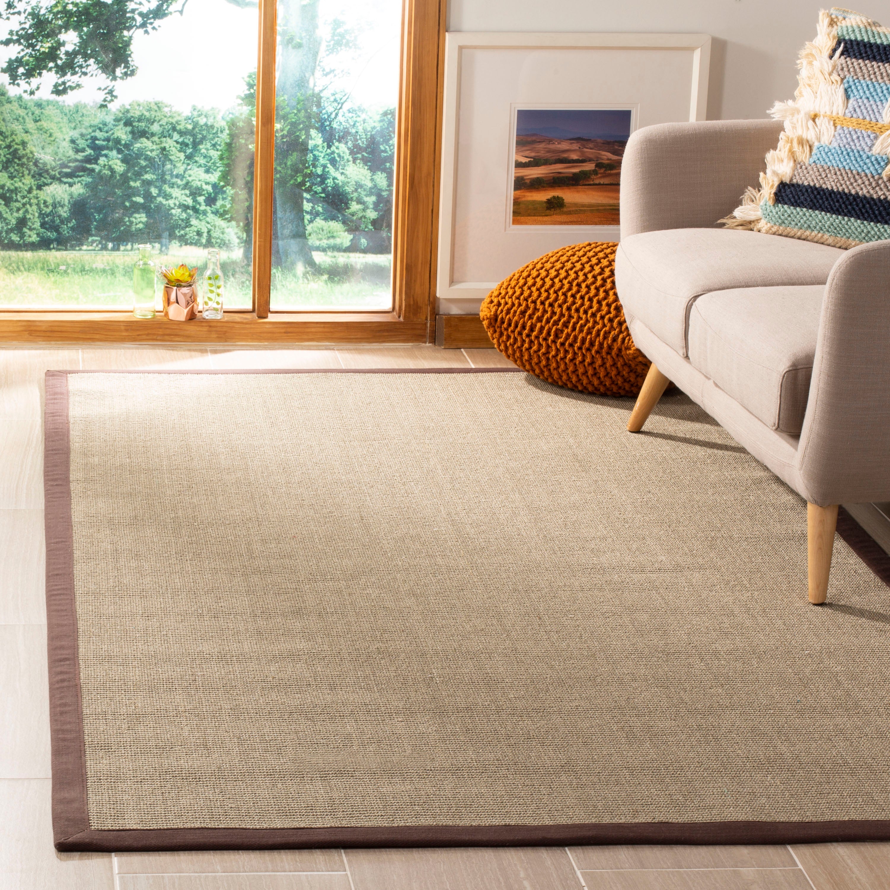 NATURAL FIBER 131 SAGE / BROWN