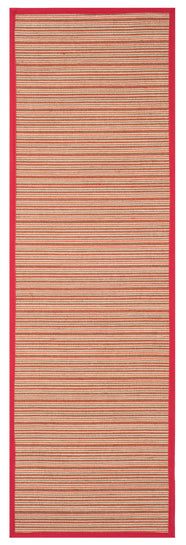 NATURAL FIBER 132 – BROWN / RED