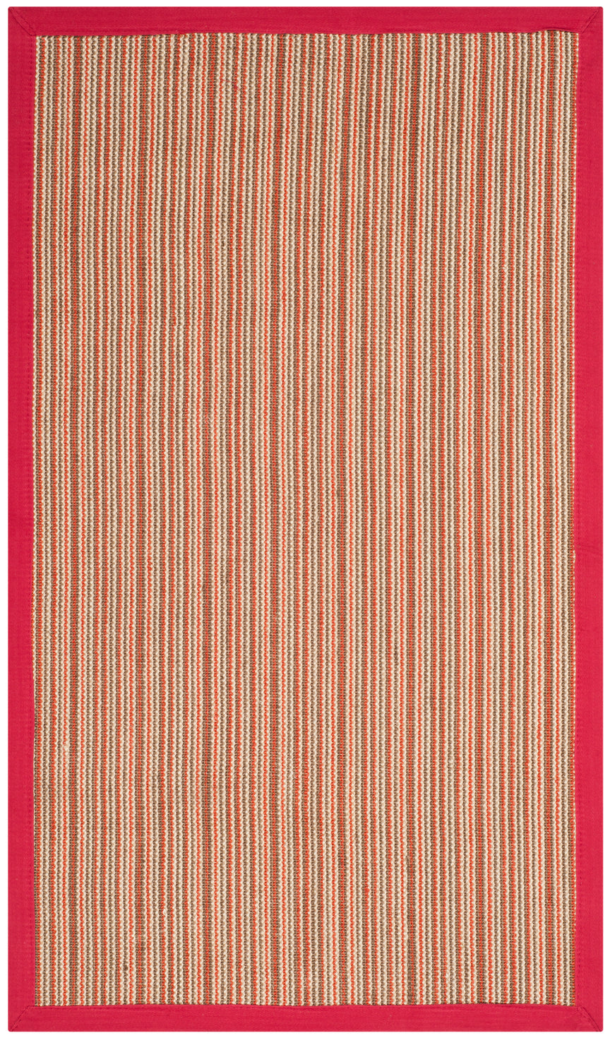 NATURAL FIBER 132 – BROWN / RED