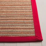 NATURAL FIBER 132 – BROWN / RED