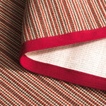 NATURAL FIBER 132 – BROWN / RED