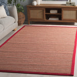 NATURAL FIBER 132 – BROWN / RED